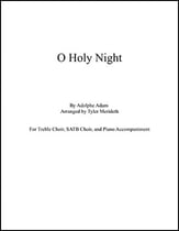 O Holy Night SATB choral sheet music cover